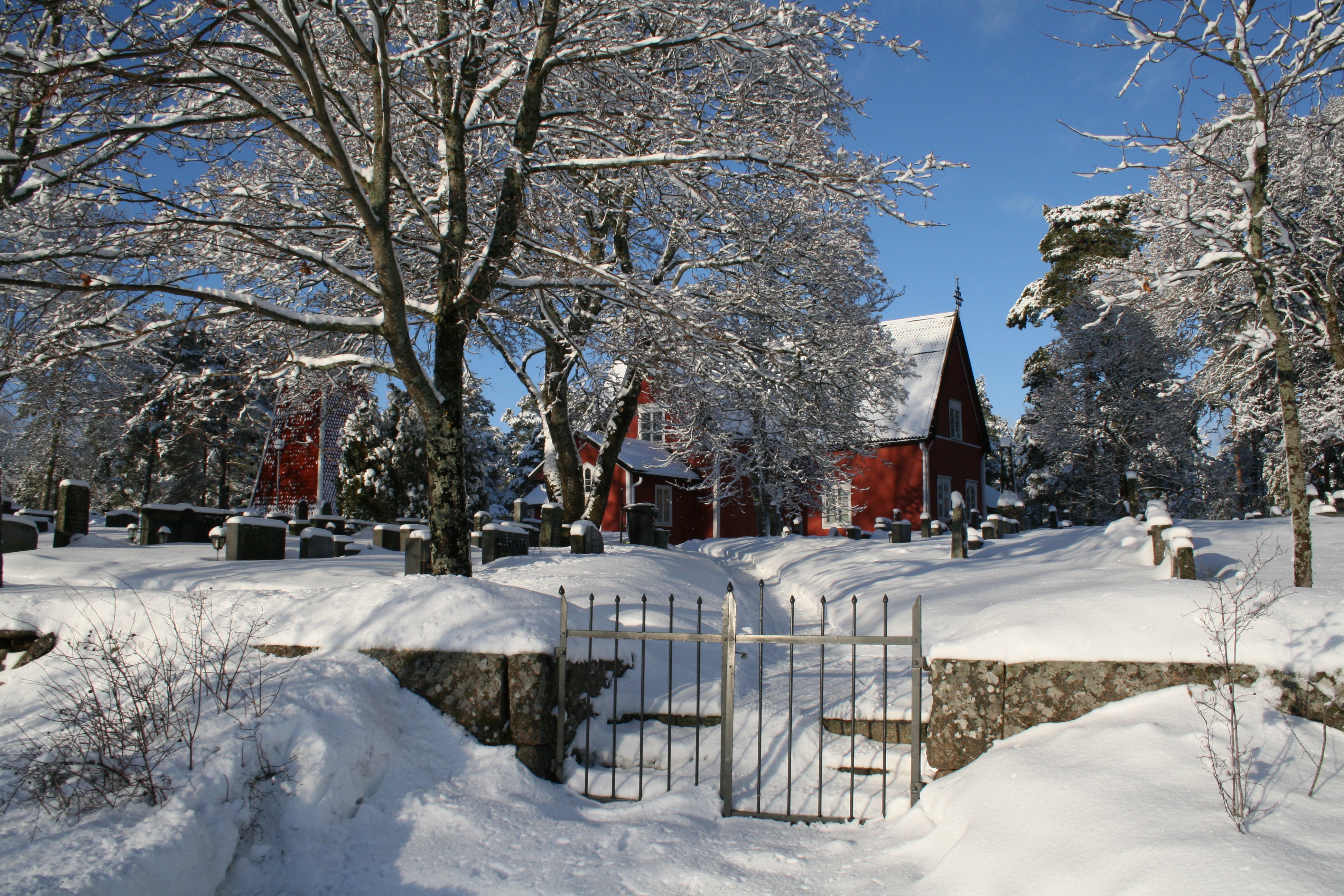 Avaa kuva isommaksi Talvimaisema tammikuussa 2011